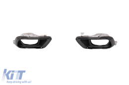 Kit carrozzeria per BMW X5 G05 2018-2022 M-Tech Look Paraurti Passaruota Punte di scarico-image-6127101