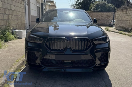 Kit carrozzeria per BMW X6 G06 2018-2022 X6M Design Paraurti Suggerimenti per la marmitta di scarico-image-6111600