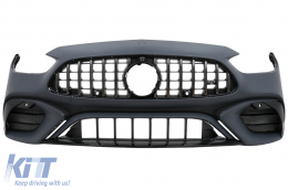 Kit Carrozzeria per Mercedes Classe C W206 S206 Sport Line 2021+ Griglia Paraurti C63 Look-image-6111453
