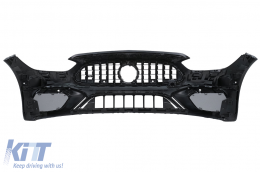 Kit Carrozzeria per Mercedes Classe C W206 S206 Sport Line 2021+ Griglia Paraurti C63 Look-image-6111459