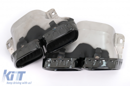 Kit Carrozzeria per Mercedes Classe C W206 S206 Sport Line 2021+ Griglia Paraurti C63 Look-image-6111469