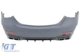 Kit Carrozzeria per Mercedes Classe C W206 Berlina 2021+ C63 Design Minigonne Laterali Paraurti-image-6110250