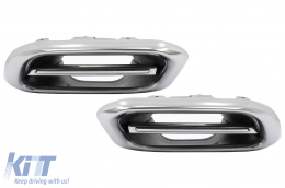 Kit Carrozzeria per Mercedes Classe E W213 Facelift 2020-2023 M Design Griglia Paraurti-image-6110975