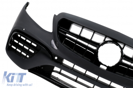 Kit Carrozzeria per Mercedes Classe E W213 16-2019 E63 Design Paraurti Griglia Scarico-image-6109883