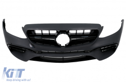 Kit Carrozzeria per Mercedes Classe E W213 16-2019 E63 Design Paraurti Griglia Scarico-image-6109884