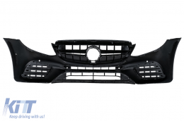 Kit Carrozzeria per Mercedes Classe E W213 16-2019 E63 Design Paraurti Griglia Scarico-image-6109887