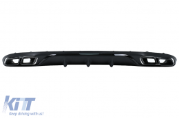 Kit Carrozzeria per Mercedes Classe E W213 16-2019 E63 Design Paraurti Griglia Scarico-image-6109889