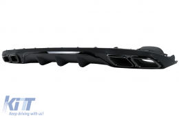 Kit Carrozzeria per Mercedes Classe E W213 16-2019 E63 Design Paraurti Griglia Scarico-image-6109892