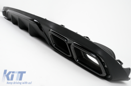 Kit Carrozzeria per Mercedes Classe E W213 16-2019 E63 Design Paraurti Griglia Scarico-image-6109893