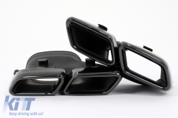 Kit Carrozzeria per Mercedes Classe E W213 16-2019 E63 Design Paraurti Griglia Scarico-image-6109896
