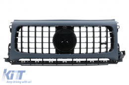 Kit Carrozzeria per Mercedes Classe G W463 12-17 Griglia Paraurti Cofano G63 2024 Design-image-6111656