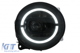 Kit Carrozzeria per Mercedes Classe G W463 12-17 Griglia Paraurti Cofano G63 2024 Design-image-6111704