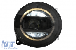 Kit Carrozzeria per Mercedes Classe G W463 12-17 Griglia Paraurti Cofano G63 2024 Design-image-6111707