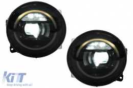 Kit Carrozzeria per Mercedes Classe G W463 12-17 Griglia Paraurti Cofano G63 2024 Design-image-6111709