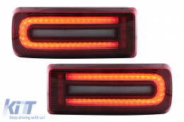 Kit Carrozzeria per Mercedes Classe G W463 12-17 Griglia Paraurti Cofano G63 2024 Design-image-6111721