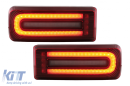 Kit Carrozzeria per Mercedes Classe G W463 12-17 Griglia Paraurti Cofano G63 2024 Design-image-6111728