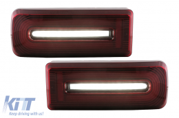 Kit Carrozzeria per Mercedes Classe G W463 12-17 Griglia Paraurti Cofano G63 2024 Design-image-6111731