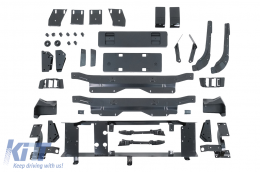 Kit Carrozzeria per Mercedes Classe G W463 12-17 Griglia Paraurti Cofano G63 2024 Design-image-6111744