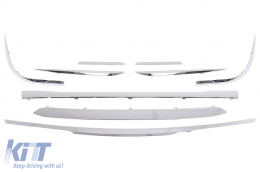 Kit carrozzeria per Mercedes Classe S W221 05-13 Conversione al W223 S63 Design Paraurti-image-6126394