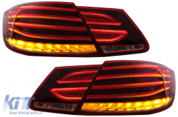 Kit carrozzeria per Mercedes E C207 Coupe A207 Cabrio Facelift 13-17 Fari Luci-image-6101087