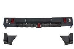 Kit carrozzeria per Mercedes G W463 90-12 Griglia paraurti passaruota G65 Design-image-6020275