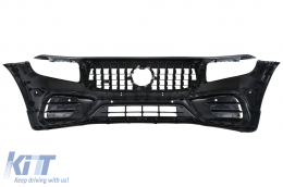 Kit Carrozzeria per Mercedes GLB X247 19-23 GLB35 Design Terminali Marmitta Doppi Rotondi Paraurti-image-6111048