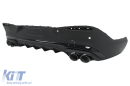 Kit carrozzeria per Mercedes GLC-Class Coupe C254 2022+ GLC43 Design Paraurti Punte Marmitta-image-6111323