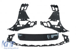 Kit carrozzeria per Mercedes GLC-Class Coupe C254 2022+ GLC43 Design Paraurti Punte Marmitta-image-6111337