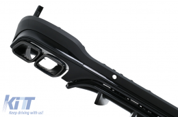 Kit carrozzeria per Mercedes GLC SUV X253 15-19 Griglia Paraurti Marmitta Punte GLC63 Design-image-6111027