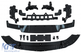 Kit carrozzeria per Mercedes GLC SUV X253 15-19 Griglia Paraurti Marmitta Punte GLC63 Design-image-6111040