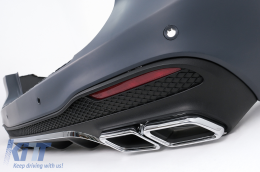 Kit Carrozzeria per Mercedes GLE SUV W166 2015-2019 Paraurti Passaruota Punte Scarico-image-6112709