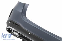 Kit Carrozzeria per Mercedes GLE W167 SUV 19+ GLS63S Design Griglia Paraurti Scarico-image-6110004