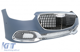 Kit carrozzeria per Mercedes S W223 Limousine 20+ Paraurti Scarico Griglia M-Design-image-6113007