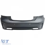 Kit carrozzeria sportivo paraurti anteriore posteriore griglia minigonne laterali adatto per Mercedes A W176 12-15-image-6207484