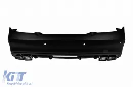 Kit carrozzeria tuning A design 63 tipo adatto per Mercedes CLS C218 2011-2017 con griglia cromata-image-6264890