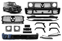 image-70-Kit carrozzeria tuning tipo B design adatto per Mercedes G-Class W465 dopo il 2024 con elementi cromati
