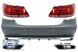 image-10-Kit conversion arrière Pare-chocs pour Mercedes E W212 09-12 à Facelift E63 Look