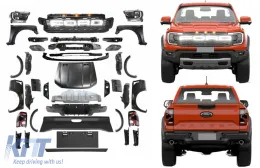image-73-Kit conversión carrocería para Ford Ranger 2015-2021 a Ranger Raptor 2022