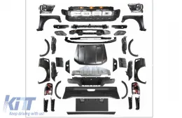 image-78-Kit conversion carrosserie pour Ford Ranger 2015-2021 transformé en Ranger Raptor 2022