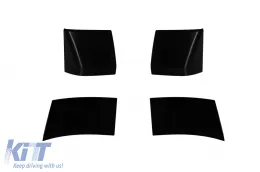 Kit de aletas delanteras y traseras Demon Wide adecuado para Dodge Challenger Hellcat 2015-2021-image-6161401