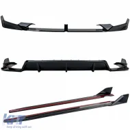 Kit de carrocería de rendimiento spoiler delantero difusor trasero faldones laterales adecuado para BMW X5 G05-image-6202712