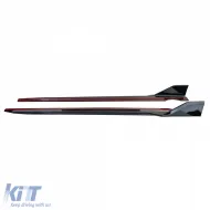 Kit de carrocería de rendimiento spoiler delantero difusor trasero faldones laterales adecuado para BMW X5 G05-image-6202720