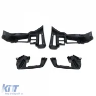 Kit de carrocería deportiva parachoques delantero trasero rejilla faldones laterales adecuado para Mercedes A W176 12-15-image-6207486