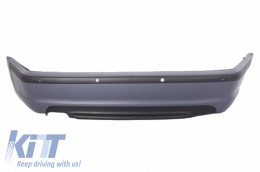 Kit de carrocería para BMW 3 E46 98-04 Parachoques Faldones laterales Faros antiniebla M-Technik Look-image-6038279