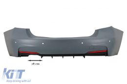 Kit de carrocería para BMW Serie 3 F30 11-19 M-Technik Design Parachoque Faldones laterales-image-5993060
