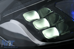 Kit de carrocería para Mercedes Clase M W166 12-15 Conversión a GLE Parachoque Luces Guardabarros-image-6085951