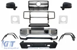 image-34-Kit de carrocería Parachoques para Mercedes Clase G W463 89-18 Spoiler BullBar G65 Design