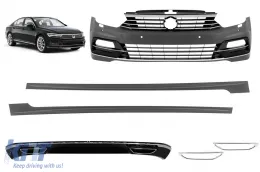 image-7-Kit de carrocería R-line adecuado para Volkswagen Passat B8 Sedan, Variant 2015-2019, no adecuado para Alltrack y GTE