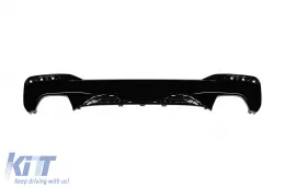Kit de carrocería y difusor M Performance Design Design Design Design con salidas de escape cromadas M5 adecuado para BMW Serie 5 G30 2017-2020-image-6148303