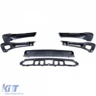 Kit de carrosserie performance avant arrière noir brillant adapté pour BMW X5 E70 07-10-image-6207414